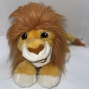 Vintage 1993 Lion King Simba Stuffed Toy Authentic Plush Roaring Toy Tested
